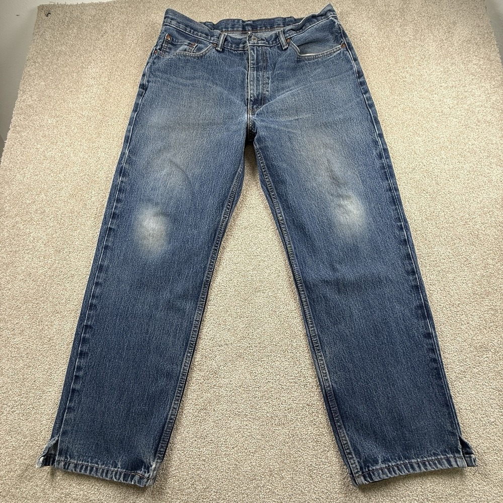 Levi's Men's 550 Relaxed Fit Jeans 36x30 (tag 38x30) Medium Wash Denim